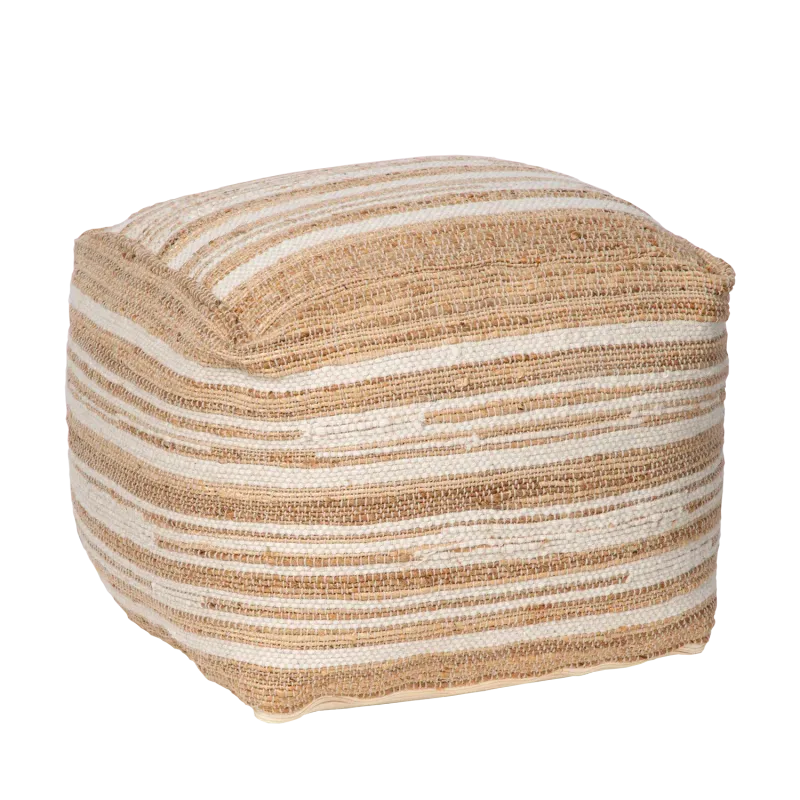 Poef natura 50x50x40cm