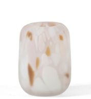 Mondgeblazen vaas pasteltinten MAT Ø10cm X 13cm