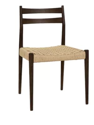 Milos Stoel, essenhout donker