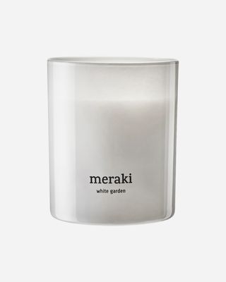 Geurkaars Meraki White garden