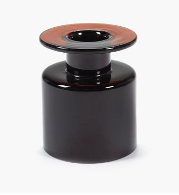Vase S black/dark brown Wind &amp; fire