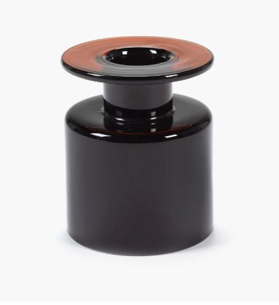 Vase S black/dark brown Wind &amp; fire