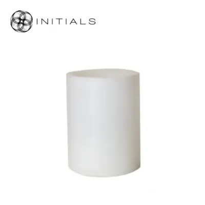 Lampion in parrafine L d12cm h15cm