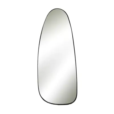 Spiegel organisch, metaal, 95x39cm