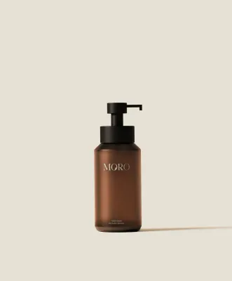 Moro hand &amp; body lotion, bruine fles, geur Rosemary