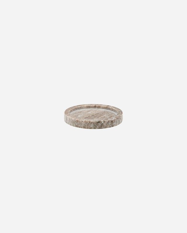 Meraki Dienblad Marmer beige d12,5cm