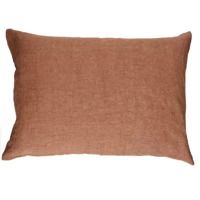 Kussen Basic, Linnen, Kaneel, 70x50cm