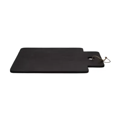 OUTLET_ Serveerplank, Mangohout, Zwart, medium