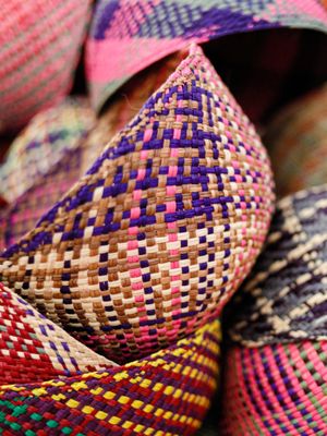 Summer Sale! Iraca mandje medium, D17cm