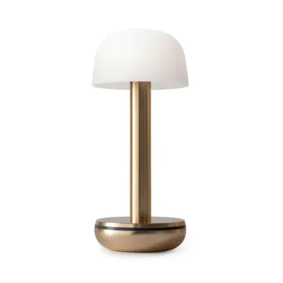 Summer Sale! Tafellampje Humble Lights, Two Gold Frosted Summer Sale! Tafellampje Humble Lights, Two Gold Frosted