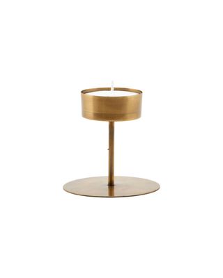 Summer Sale! ​T-licht kandelaar Anit messing goud, h10cm