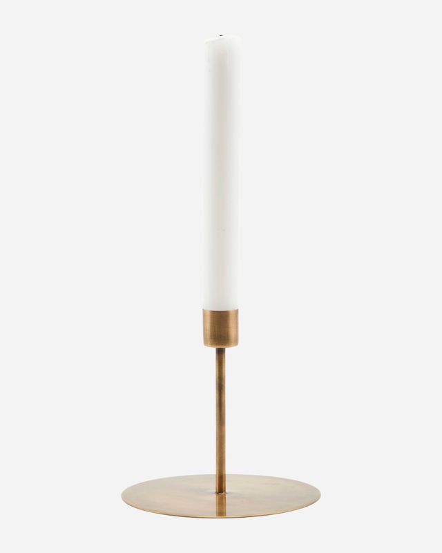 OUTLET_T-licht kandelaar Anit, messing goud, h12cm