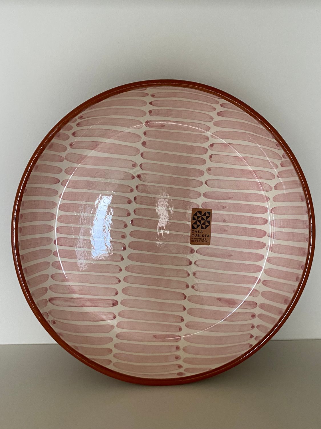 Summer Sale! Kom Ray, Dash, roze en terracotta, large