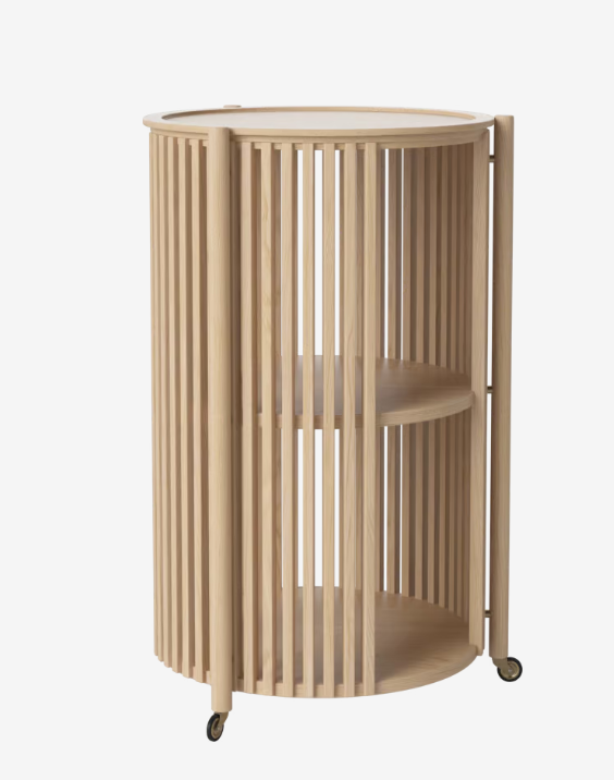 Bolia Story Table, white oak