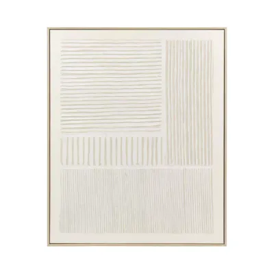 Canvas met kader, Blanche, L80cm, H100cm