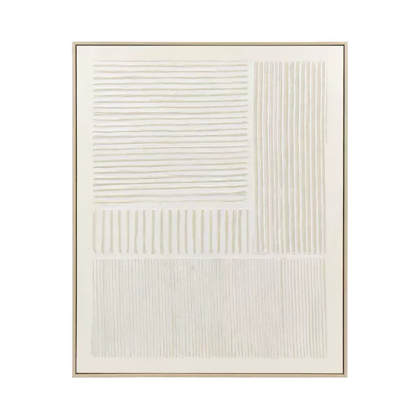 Canvas met kader, Blanche, L80cm, H100cm