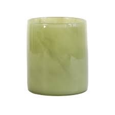 OUTLET_T-licht Lyric  Olive green, Small 10x10cm