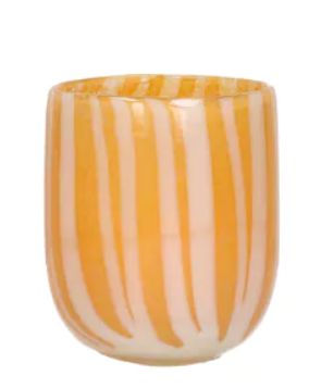 OUTLET_ T licht candy geel 9x11
