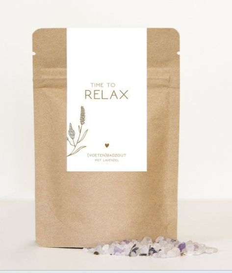Badzout ' Time to relax', lavendel