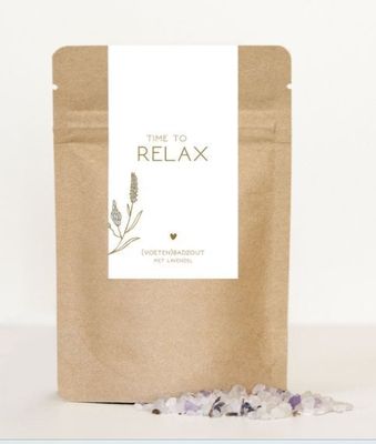 Summer Sale! Badzout ' Time to relax', lavendel