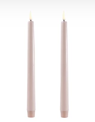 Uyuni ledkaars, taper 2.3cm x cm32, beige/ PER STUK