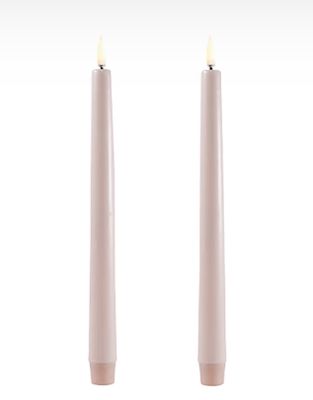 Uyuni ledkaars, taper 2.3cm x cm32, beige/ PER STUK