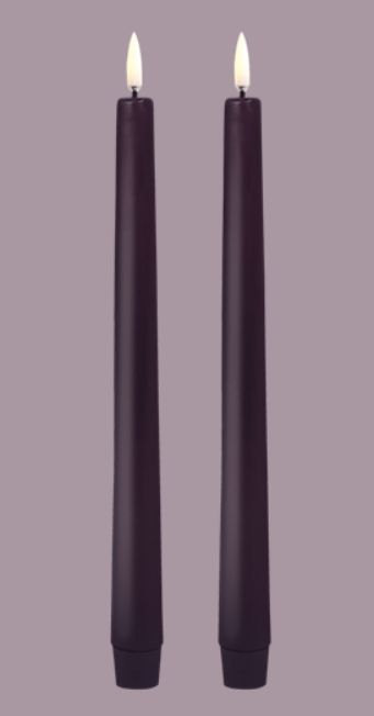 Uyuni ledkaars, taper 2.3cm x cm32, Plun/ PER STUK