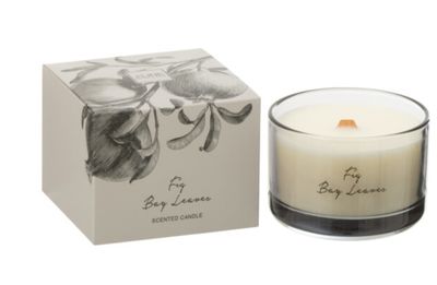 OUTLET_ Geurkaars Vijgen Bessen Bladeren Coco Wax Small - 50 Uur