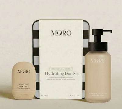 Moro hydrating duo Set, Santal - Violet