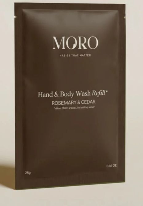 Moro refill Hand wash - lemongras/vetiver  2 refills