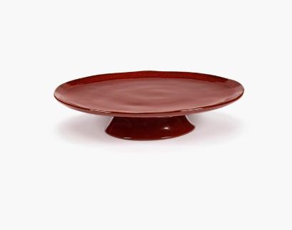 Plateau venetian red La Mère, Marire Michielsen