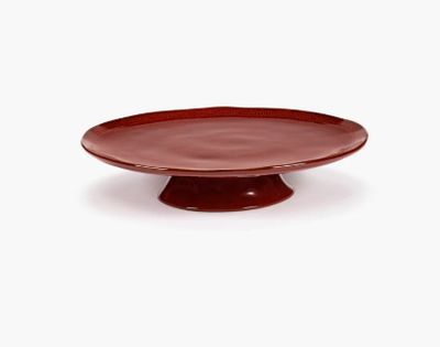 Plateau venetian red La Mère, Marire Michielsen