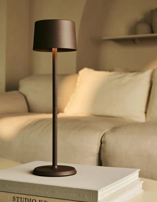 Oplaadbare lamp David, Mokka