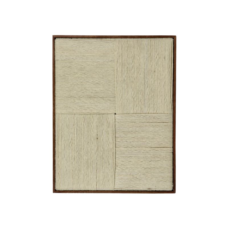 Kader Telajo  wol / mangohout - L 72 x W 4,5 x H 57 cm