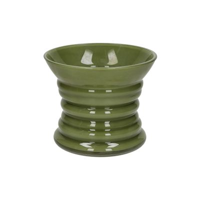 Orb  vaas / windlicht groen