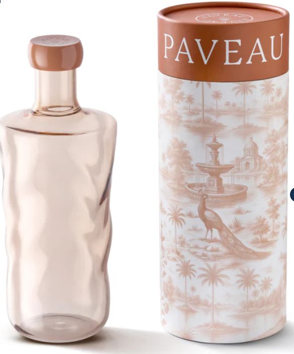 Paveau Swirl, Bottle 0.75l, Glow ( Terracotta)