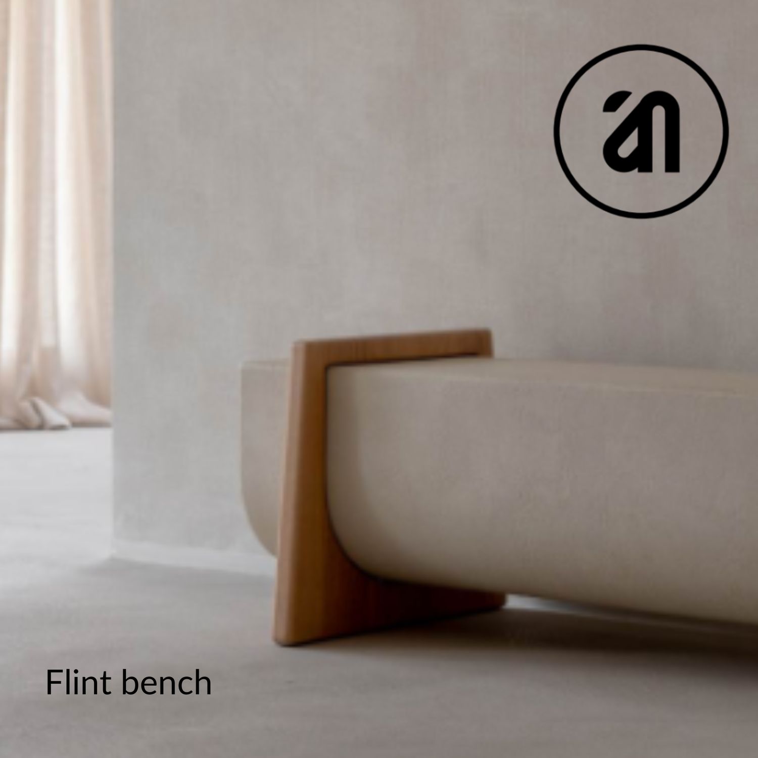 Atelier Nilsen - Flint bench