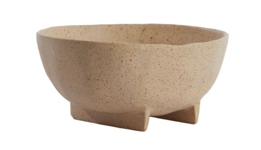 Kom sand spotted, dia 27cm, h11.5cm