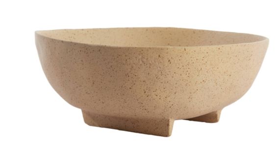 Kom sand spotted, dia 21cm h10cm