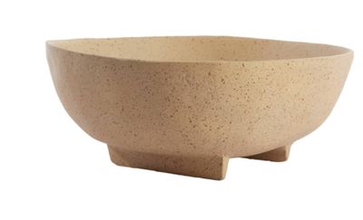 Kom sand spotted, dia 21cm h10cm