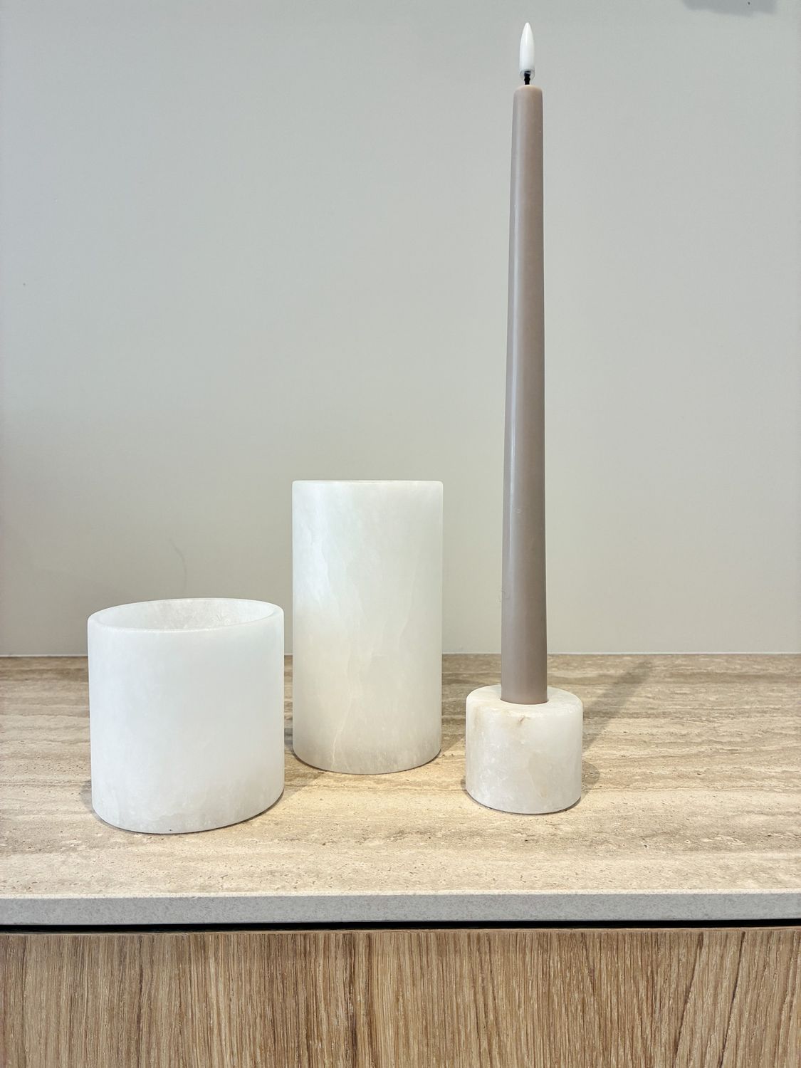 Lumi set albast; set van 3