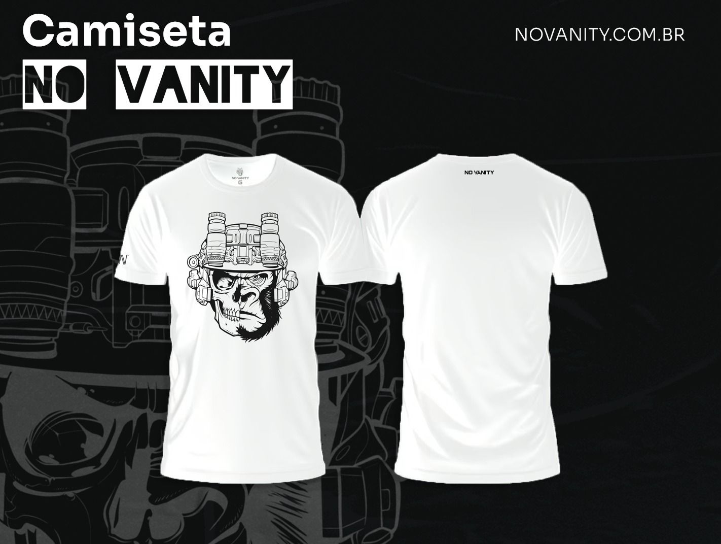 Camiseta Gola Careca
