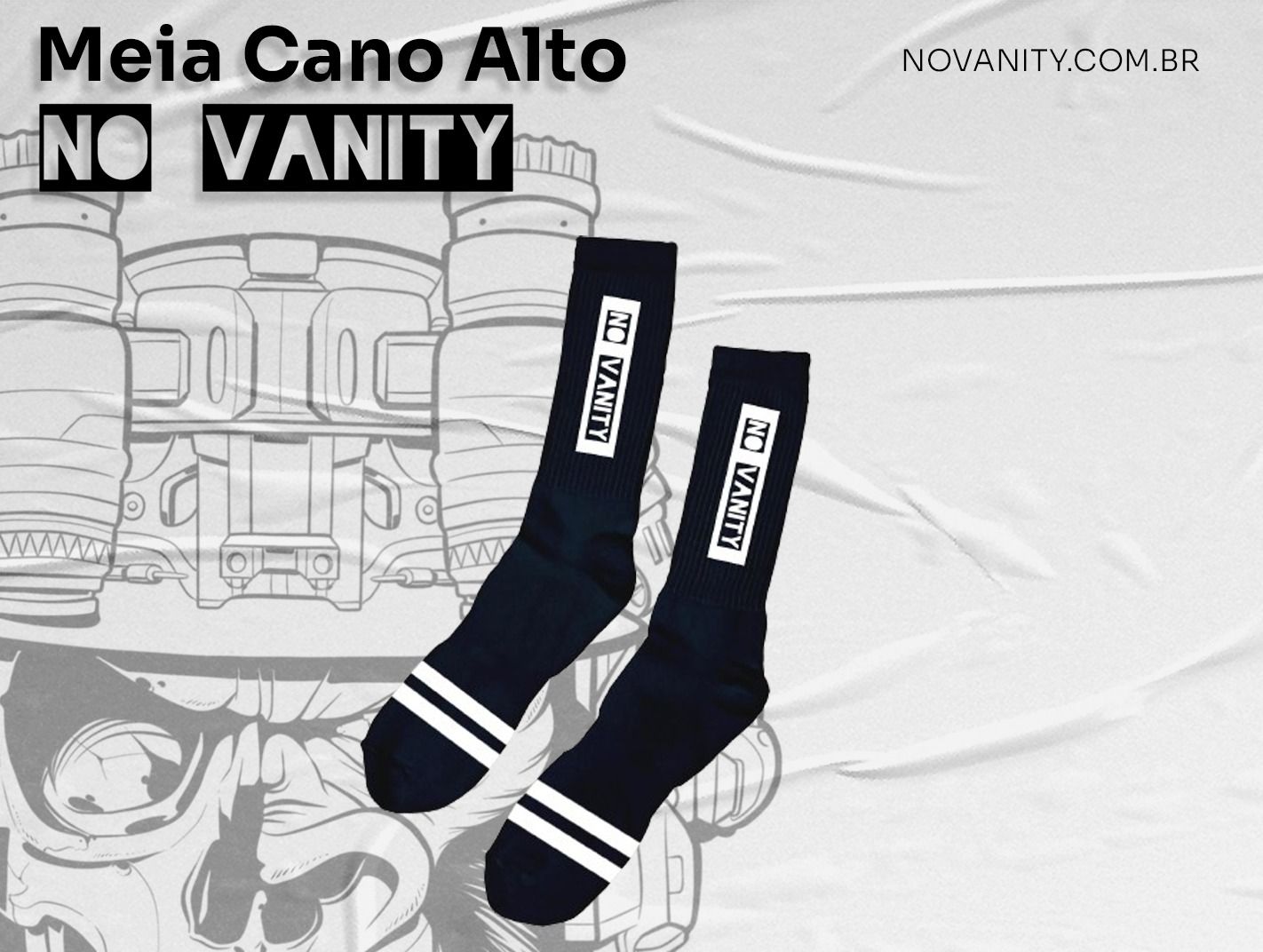 Meia Cano Alto