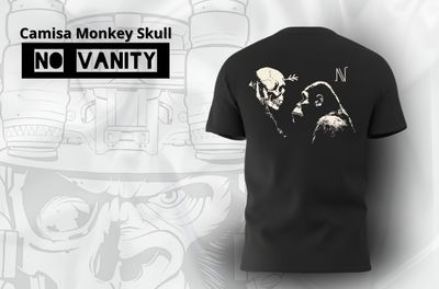 Camiseta Monkey Skull