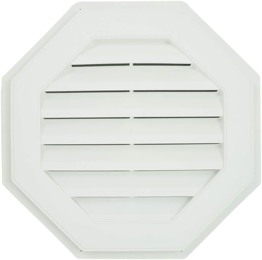 Suntown 16&quot; Octagon Functional Gable Vent with Screen