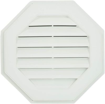 Suntown 16&quot; Octagon Functional Gable Vent with Screen