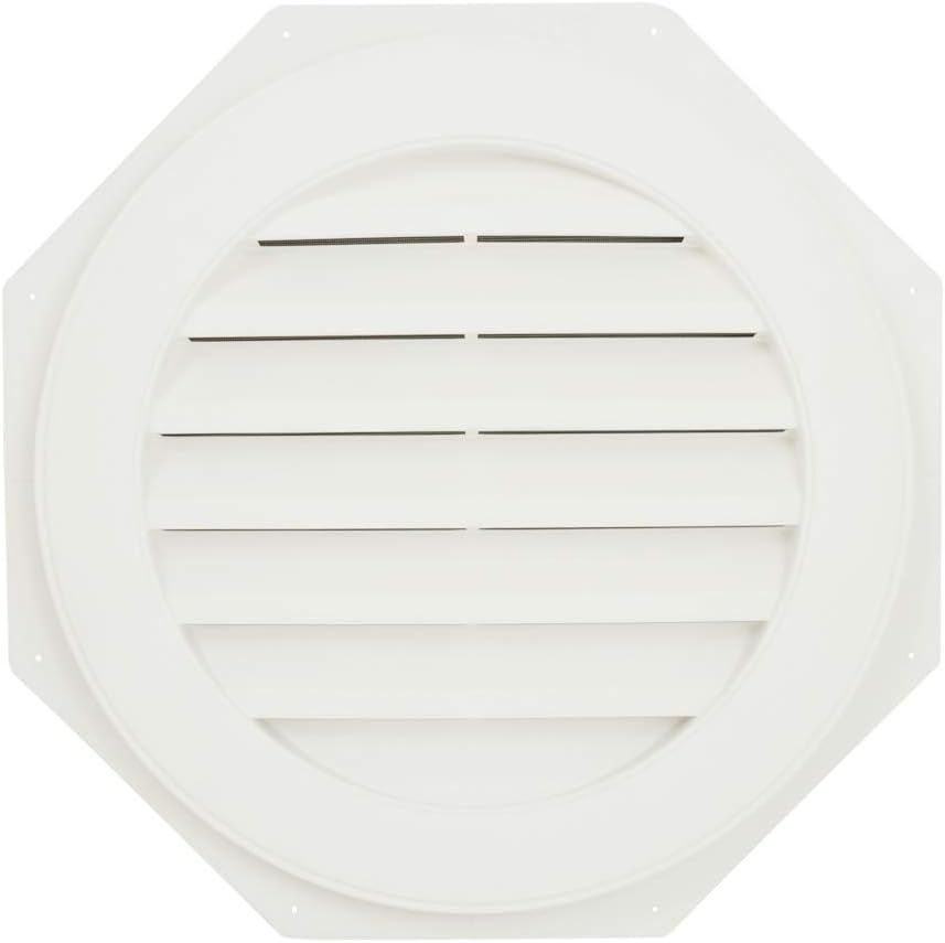 Suntown 22&quot; Round Functional Gable Vent with Screen