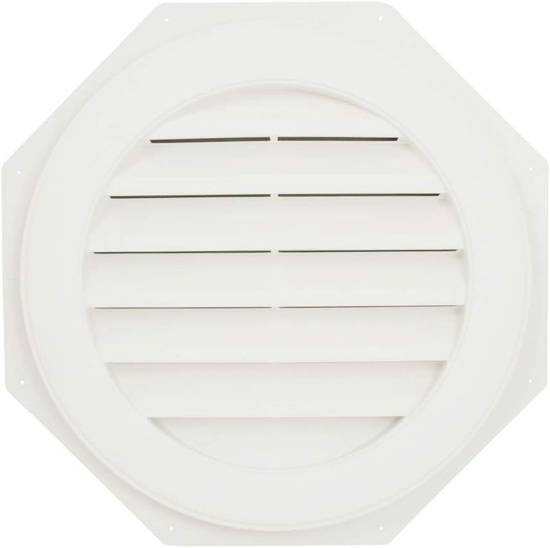 Suntown 22&quot; Round Functional Gable Vent with Screen