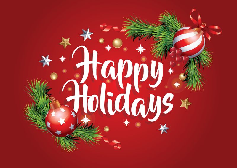 Holiday Menu 12/22 Delivery