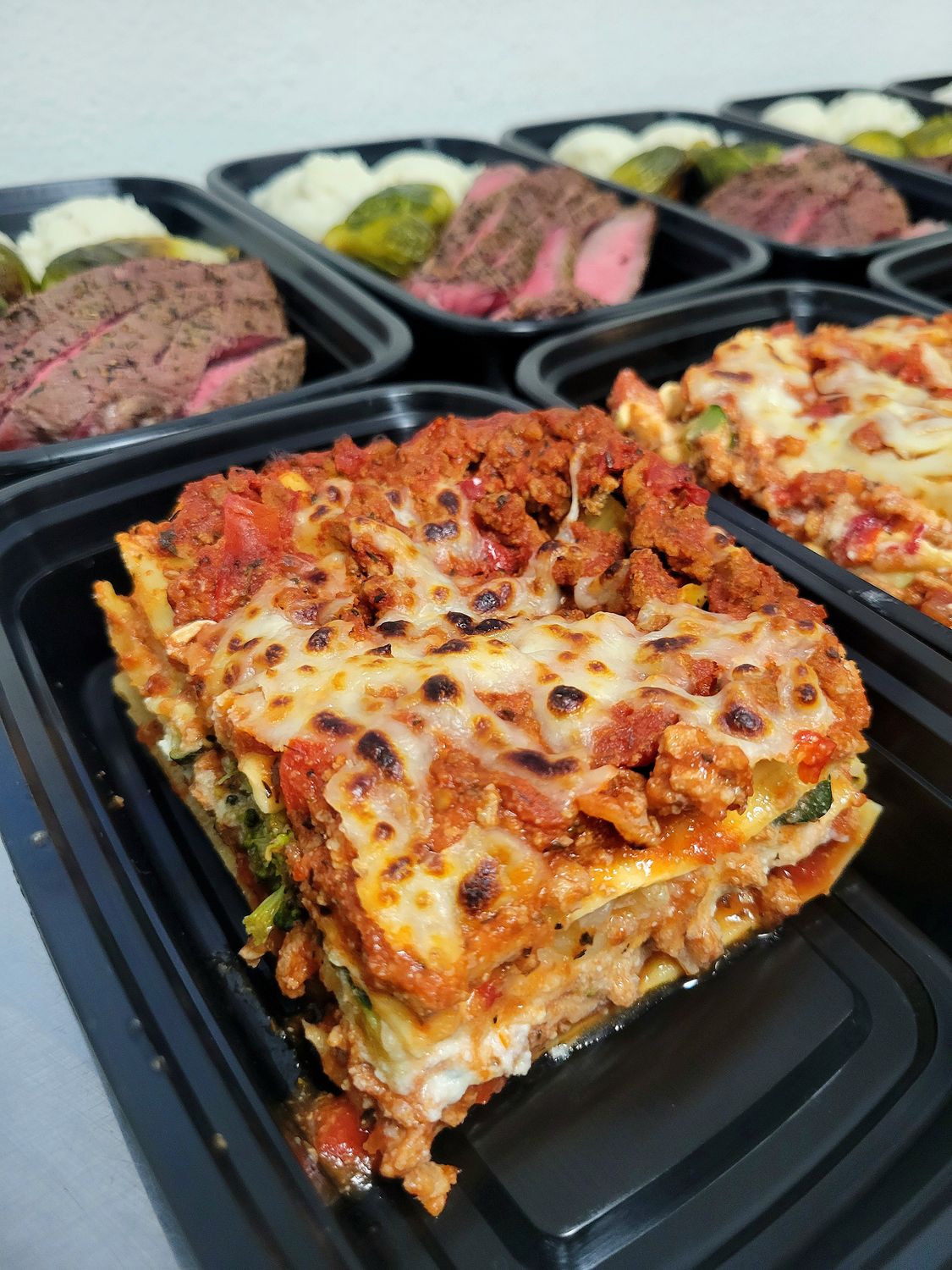 Spicy Beef n Spinach Lasagna
